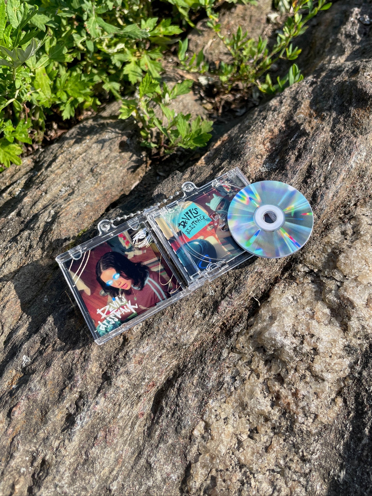 devilsdisstrack Mini CD Keychain [PREORDER]