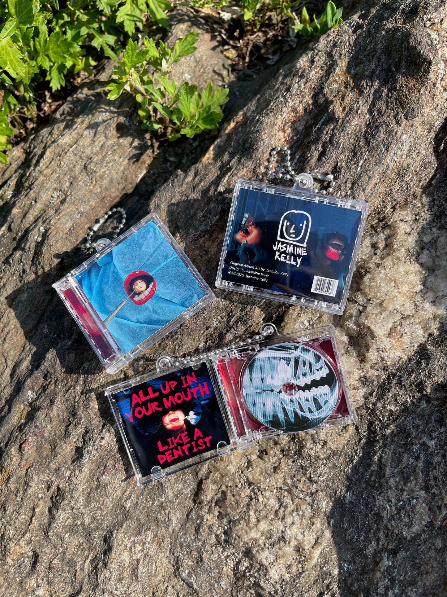 all up in your mouth (like a dentist) Mini CD Keychain [PREORDER]