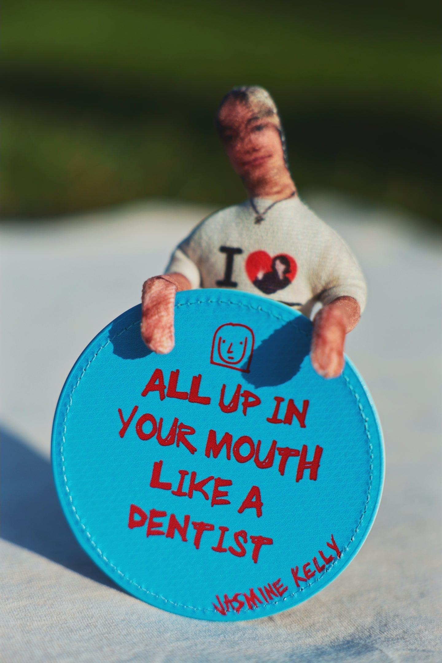 all up in your mouth (like a dentist) Coaster [PREORDER]